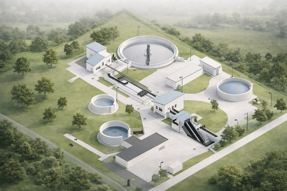 Abwasserpumpstation