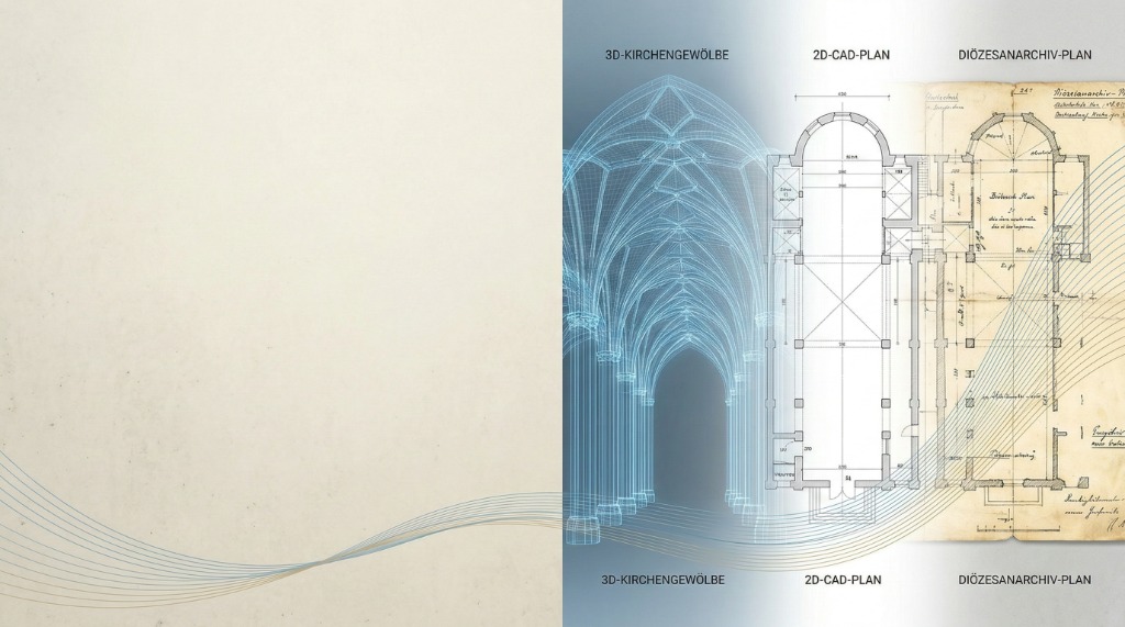 Kirchliche Liegenschaften digitalisieren: Visualisierung der digitalen Transformation für Bistümer und Landeskirchen.