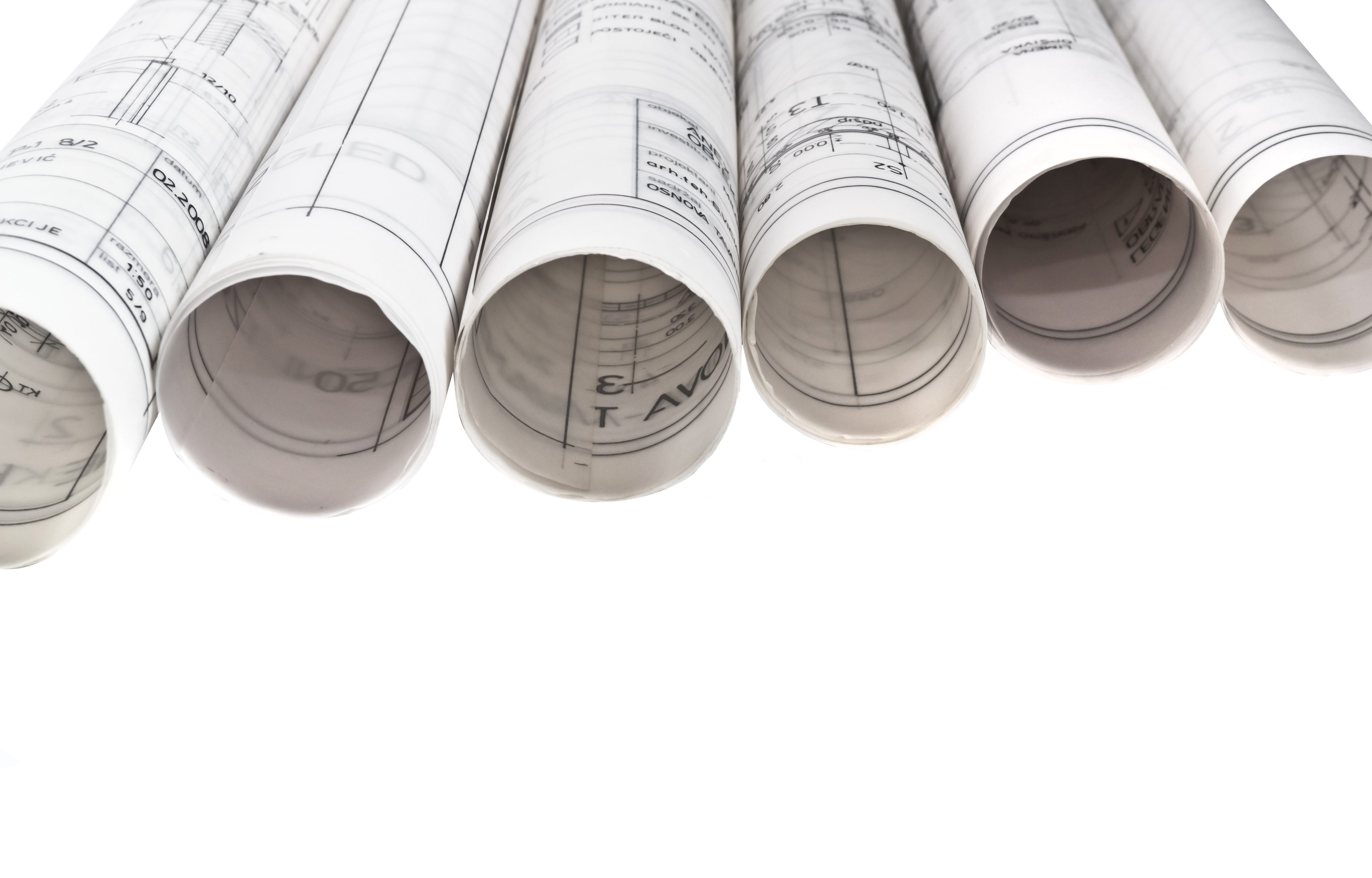 PDF in DWG: Vergleich eines verpixelten PDF-Bestandsplans mit einer maßstäblich rekonstruierten DWG-Datei.